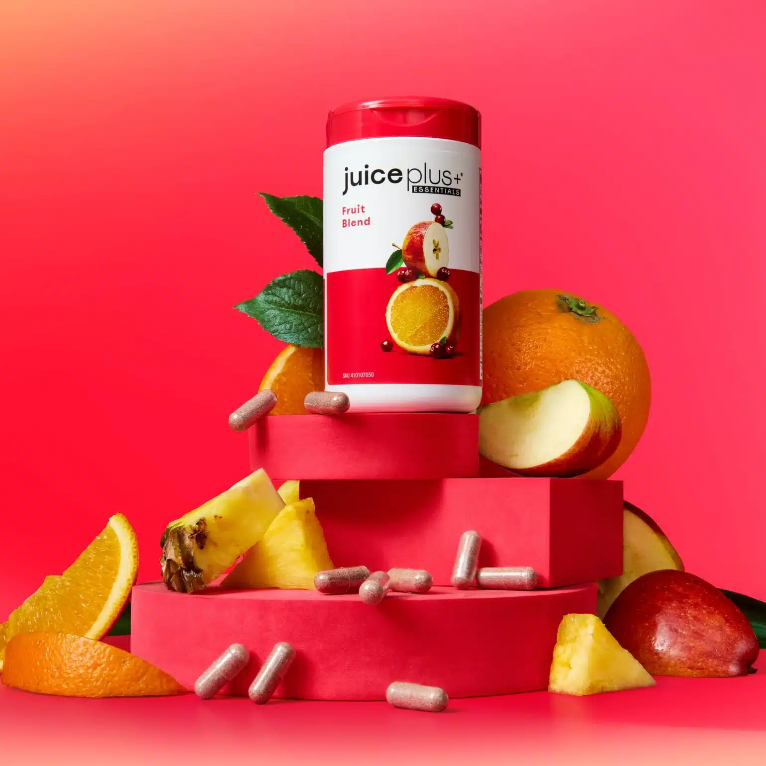 Juice Plus+ Obst-, Gemüse-, Beeren- & Omega+ Auslese Obst Kapseln